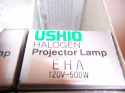 Ushio EHA Lamp 500W/120V GY9.5, Voltage 120, Watts 500, 3200K 1000285 6