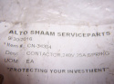 Alto Shaam CN-34304, Contactor,240V,25A,Spring 3