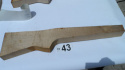 Rippled Cherry Gun Stock Blanks Gun Shotgun Rifle
