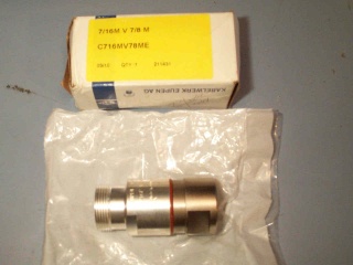 New Eupen 7/16M V 7/8 M Monobloc Connector 2