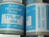 Bussman TPL-BF Fuse TPL 150 Amp / 170V DC TelPower 1