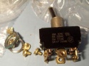 EATON 7592K4 General Purpose Toggle Switch, ON-NONE-ON Action, DPDT Contacts