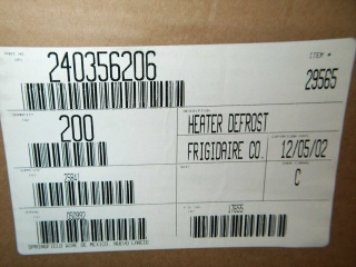 Frigidaire Electrolux Appliance Part 240356202 240356206 1